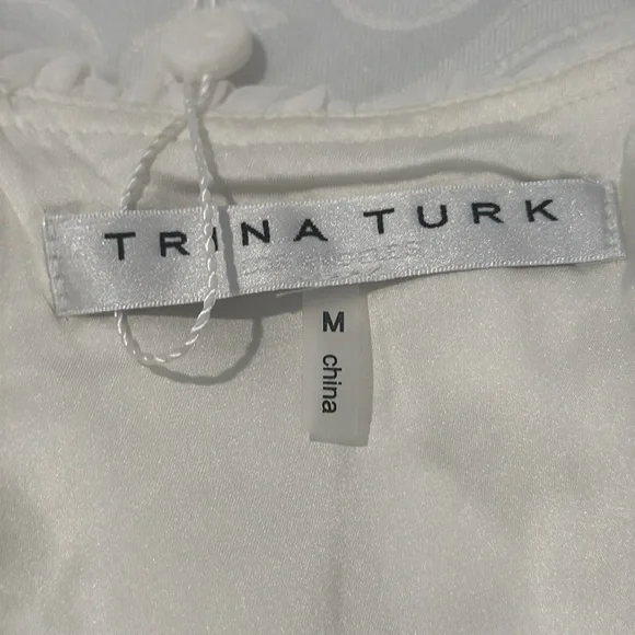 Trina Turk “Phebe” One Shoulder Dress. Ladies M - Picture 8 of 14